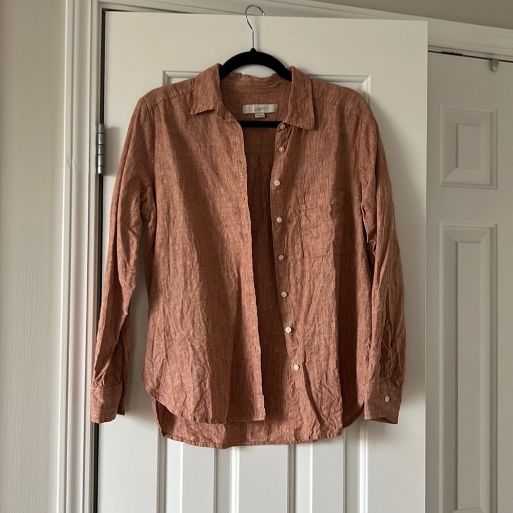 Loft Linen Button Down